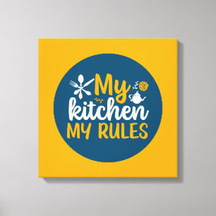 Cocina divertida de mi cocina mis reglas arte mura