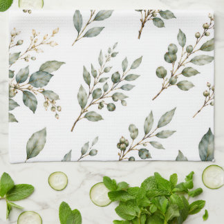Cocina Elegante paño de té botánico
