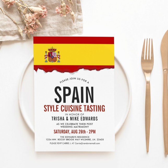 Cocina española| Invitación de marca de Fiesta (Subido por el creador)