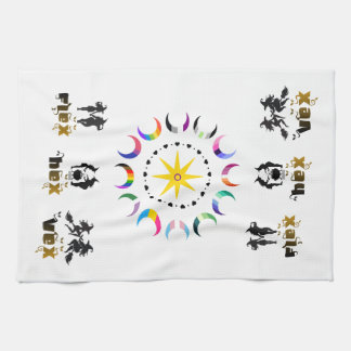 Cocina Flex. Hex. Vex. Paño de Ritual de Altar Pagano par
