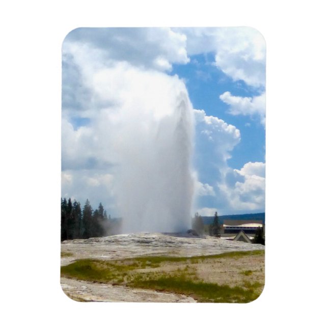 Cocina imán Vieja Fiel Yellowstone (Vertical)