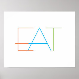 cocina minimalista moderna de arte mural poster co
