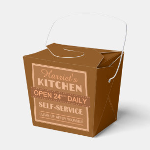 Cocina - nombre personalizado - cajas de favores