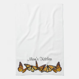 Cocina personalizada Toallas mariposas monarca