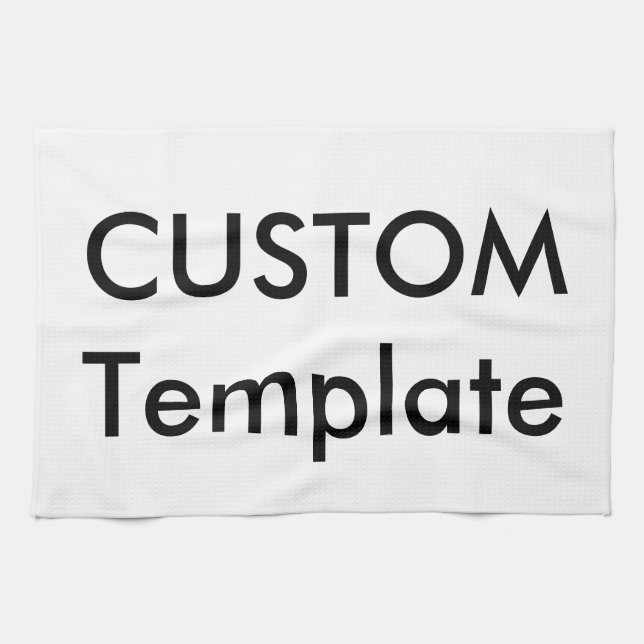 Cocina personalizado (té) Toallas de 16" x 24" (co (Horizontal)