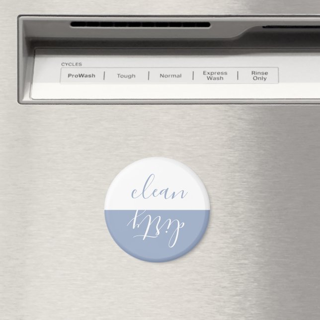 Cocina Rustic Blue de Farmhouse Imán de lavavajill (In situ (lavavajillas))