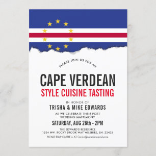 Cocina temática caboverdiana  Invitación de marca