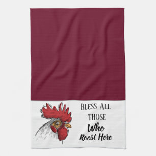 Cocina Toalla De Pollo Bendice A Todos Los Que