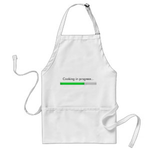 "Cocinando" el delantal en curso