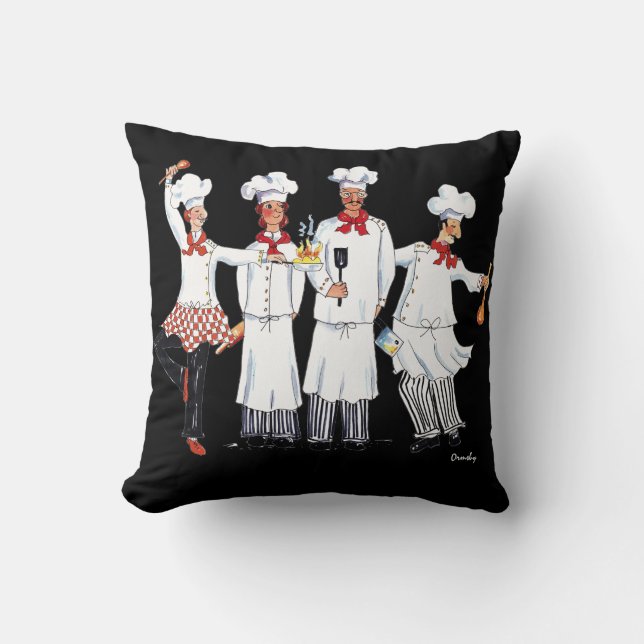 Cocinar el Cojín decorativo (Anverso)