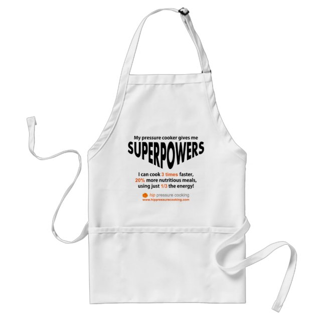 Cocinar el delantal de las superpotencias (Frente)