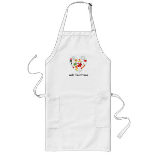 Cocinar el delantal del corazón