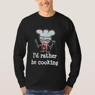Cocinar la camisa para los hombres con cita