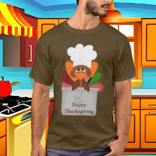 Cocinar la camiseta del día de fiesta de Turquía