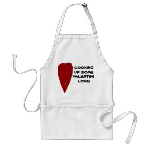 COCINAR PARA ARRIBA el delantal del AMOR de la