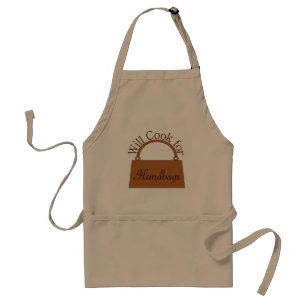 Cocinará para el delantal de los bolsos
