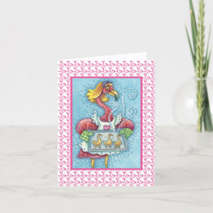 COCINAS DE RESTAURACIÓN DE FLAMINGO ROSA, TARJETA