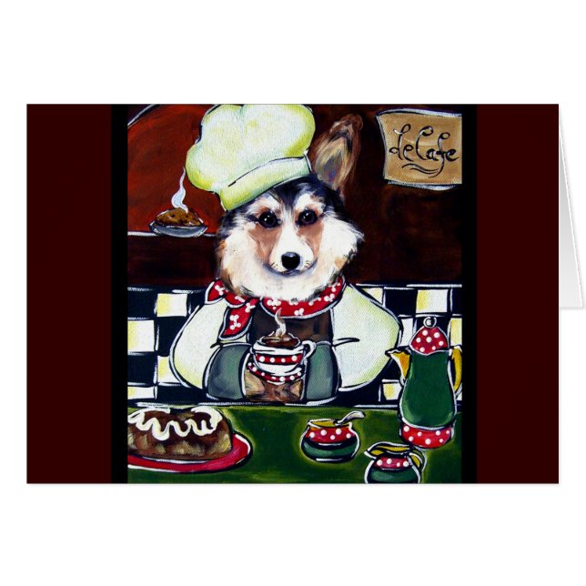 Cocinero Corgi (Anverso (Horizontal))