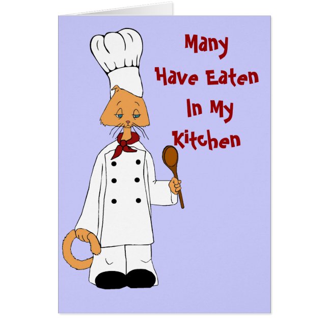 Cocinero del gatito (Frente)