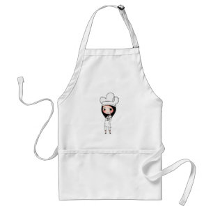 Cocinero - señora - delantal estándar