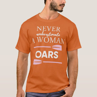 Cociosa Canoteadora De Remo Con Camiseta De Oars