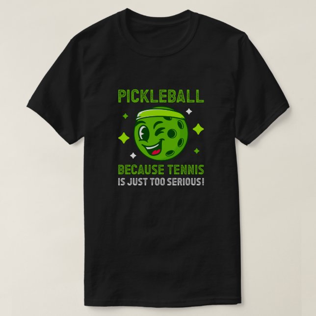 Cociosa pelota vs. camiseta de tenis (Diseño del anverso)