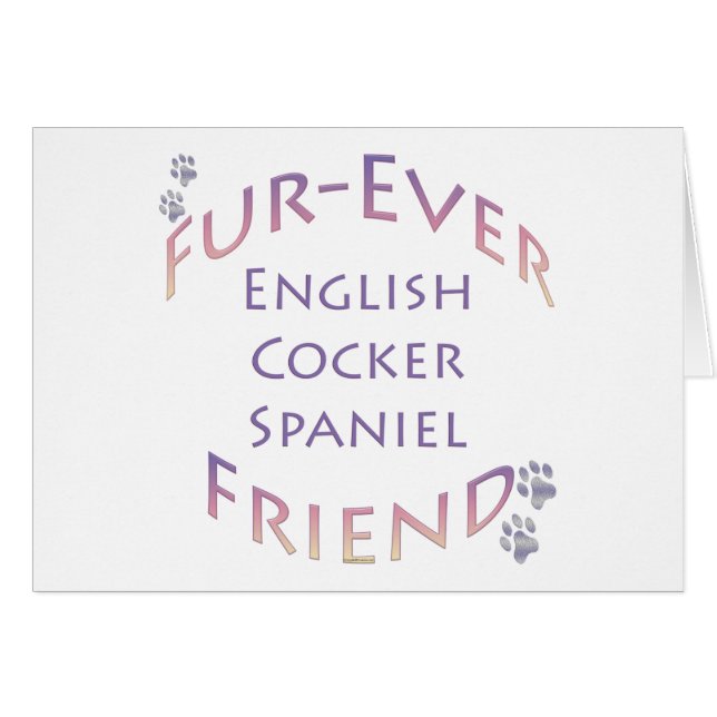 Cocker español Furever (Anverso (Horizontal))