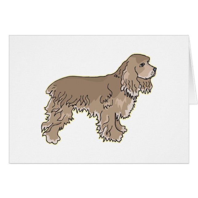 Cocker spaniel (Anverso (Horizontal))