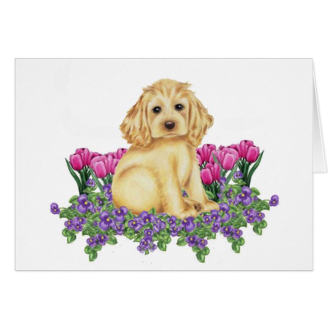 Cocker spaniel (Anverso (Horizontal))