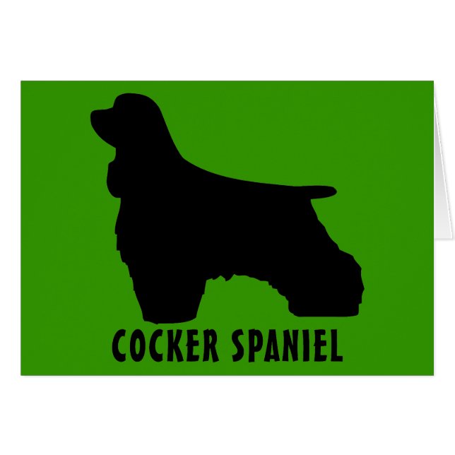 Cocker Spaniel (Anverso (Horizontal))