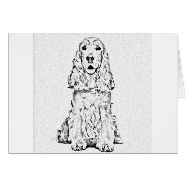 Cocker spaniel (Anverso (Horizontal))