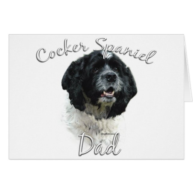 Cocker Spaniel Dad (Anverso (Horizontal))
