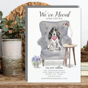 Cocker Spaniel Dog   Invitación móvil