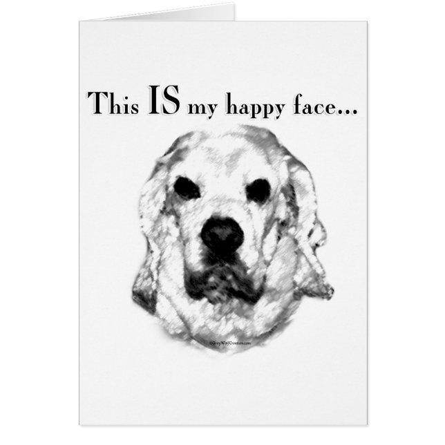 Cocker Spaniel Happy Face (Frente)