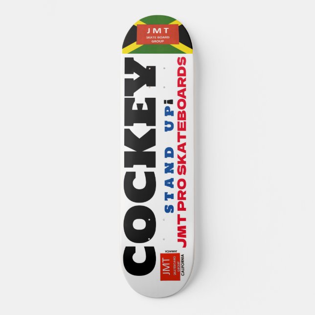 COCKEY 8 Cubierta para skateboard de 1/4" (Anverso)