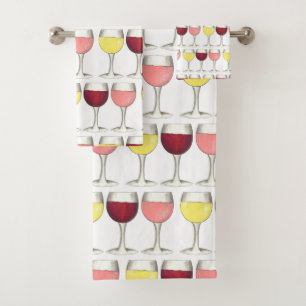 Cocktails de invierno rojos blancos Rosé Wine Glas