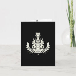 Coco Chandelier ~ Tarjeta / Invitaciones