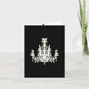 Coco Chandelier ~ Tarjeta / Invitaciones