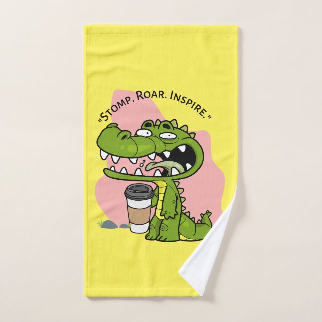 cocodrilo (Toalla de mano)