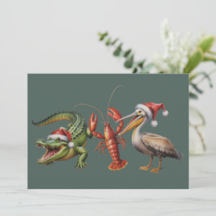 Cocodrilo de Navidad Pelícano Cangrejo de río Gans