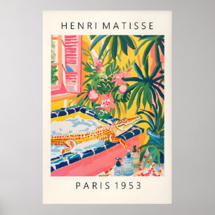 Cocodrilo en Bañera Impresión Divertido Baño Rosa