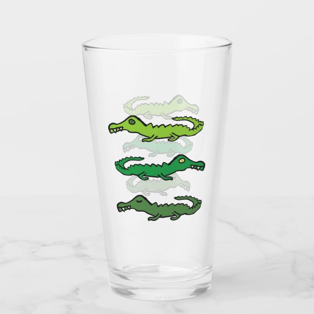 Cocodrilos y caimanes (Anverso)