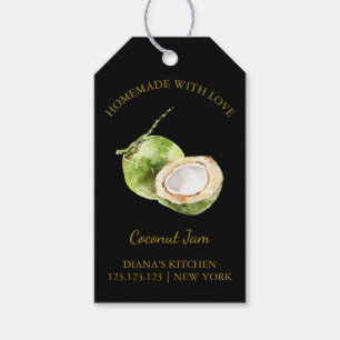 Coconut Jam Hang Etiqueta l Negro