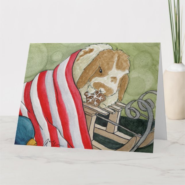 Coconut's Adventures: Diciembre Tarjeta 8.5"x11" (Anverso)