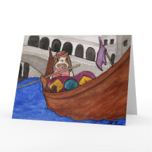 Coconut's Adventures: Febrero Tarjeta 8.5"x11"