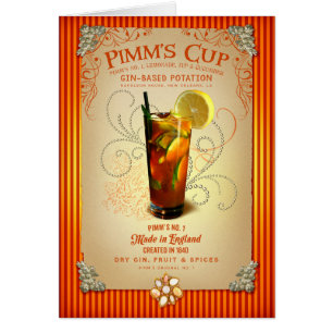 Cóctel de la taza de Pimm de la colección de NOLA