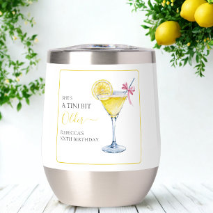 Cóctel de Limón Coquette A Tini Bit Mayor Cumpleañ