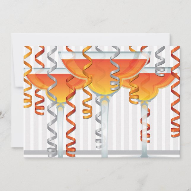 cóctel de naranja y cinta (Anverso)