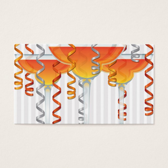 cóctel de naranja y cinta (Frente)