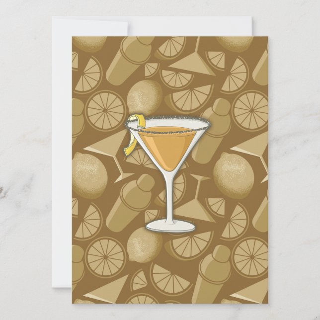 Cóctel de Sidecar (Anverso)